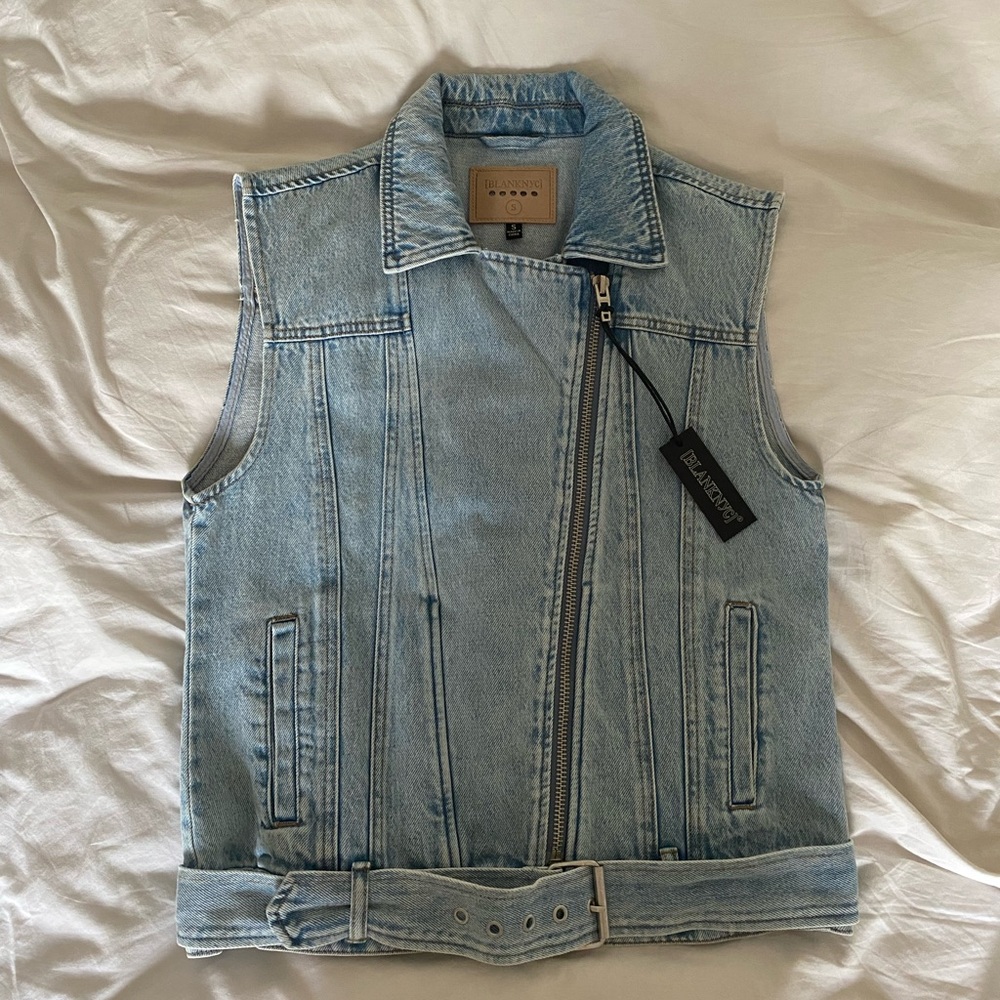 NWT BlankNYC Denim Vest